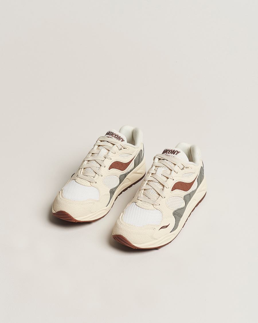 Homme | Chaussures | Saucony | Grid Shadow 2 Sneaker Sand/Brown