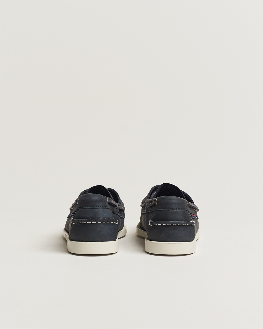 Homme | Chaussures Bateau | Sebago | Dockside Nubuck Boat Shoe Blue Navy