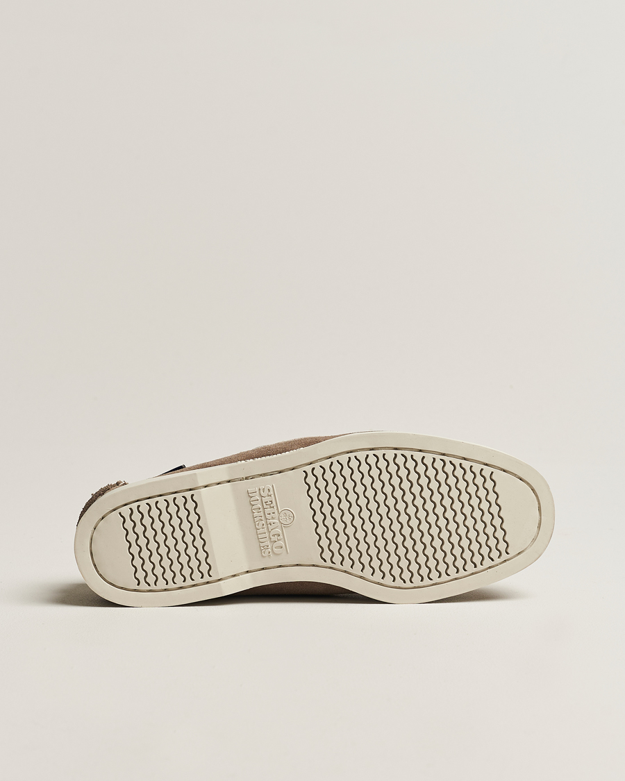 Homme | Sebago Docksides Portland Jib Boat Shoe Sage/Taupe/Camel | Sebago | Docksides Portland Jib Boat Shoe Sage/Taupe/Camel