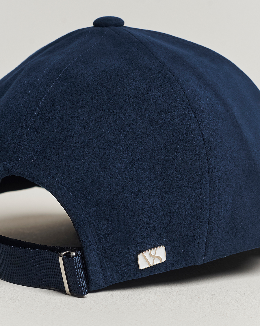 Homme | Varsity Headwear Alcantara Baseball Cap Commodore Blue | Varsity Headwear | Alcantara Baseball Cap Commodore Blue