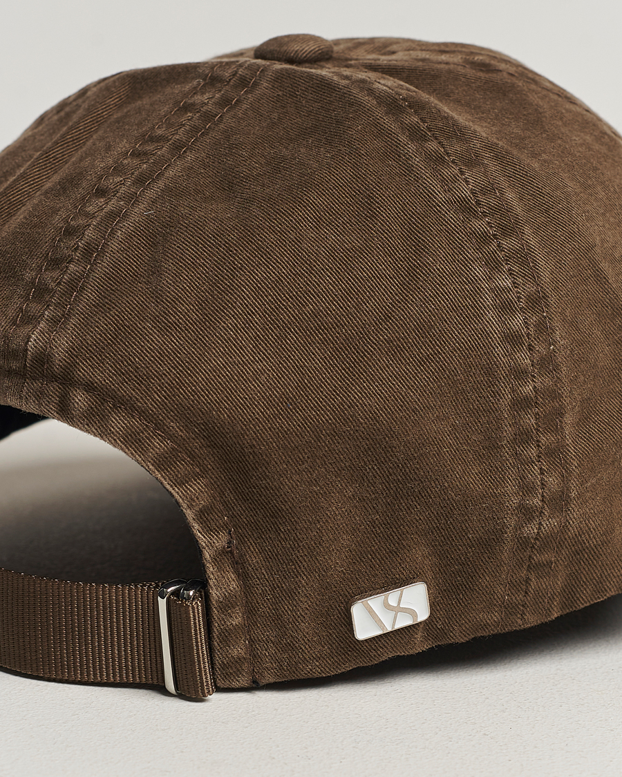 Homme | Varsity Headwear Washed Cotton Baseball Cap Dark Beige | Varsity Headwear | Washed Cotton Baseball Cap Dark Beige