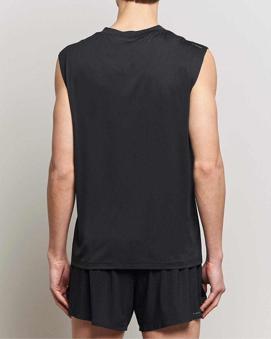 Homme | T-shirts | Satisfy | AuraLite Muscle Tee Black