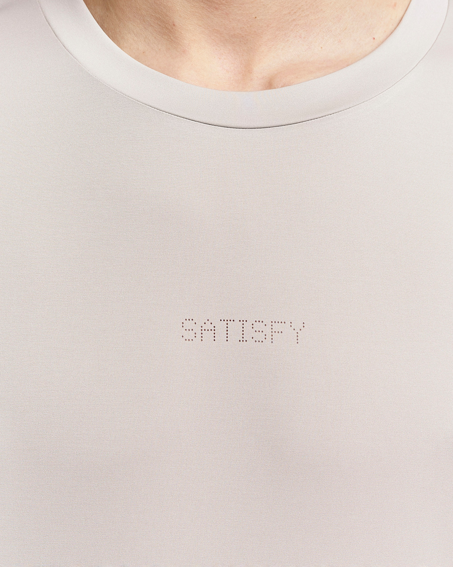 Homme | T-shirts | Satisfy | AuraLite Air T-Shirt Mineral Dolomite