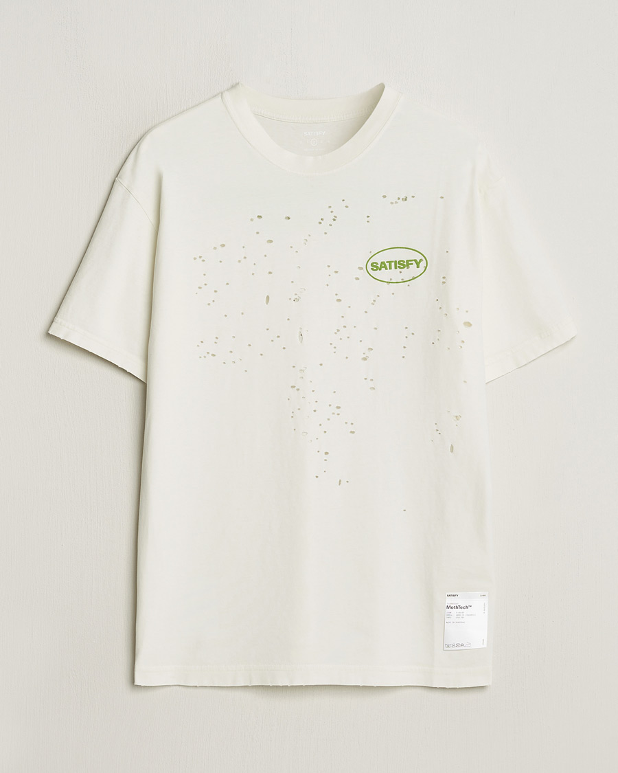Homme | T-shirts | Satisfy | MothTech T-Shirt Off White