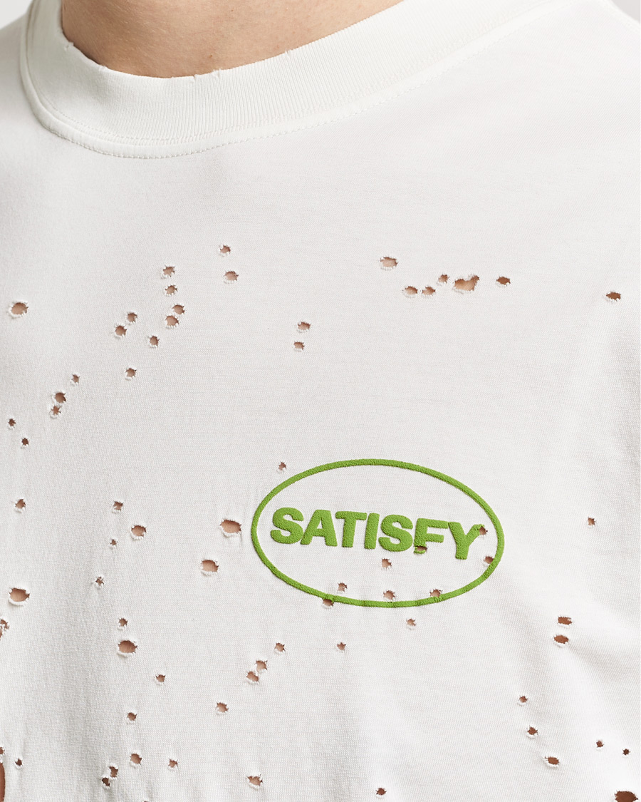 Homme | T-shirts | Satisfy | MothTech T-Shirt Off White