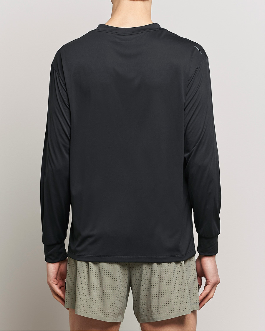 Homme | T-shirts | Satisfy | AuraLite Long Sleeve T-Shirt Black