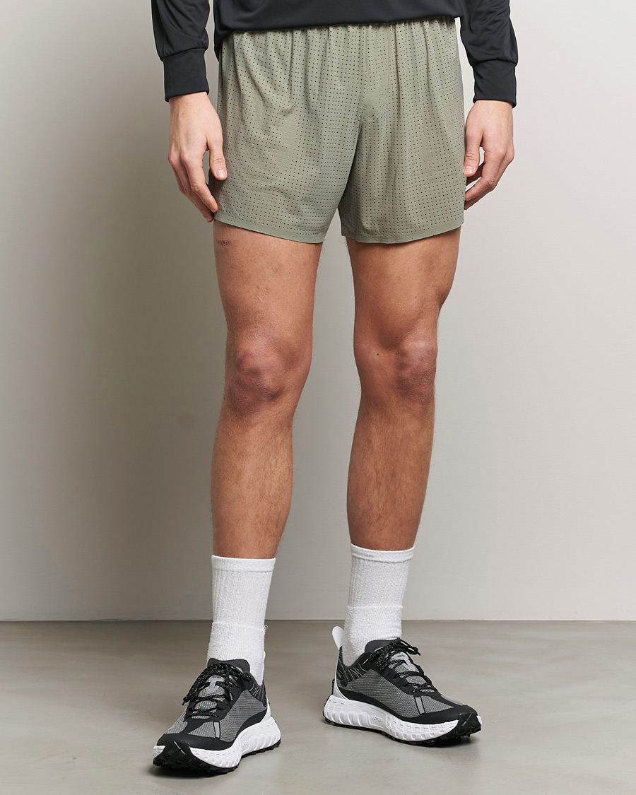 Homme | Shorts | Satisfy | Space-O 5 Inch Shorts Dark Sage