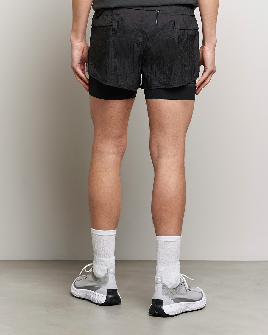 Homme | Shorts | Satisfy | Rippy 3 Inch Trail Shorts Black