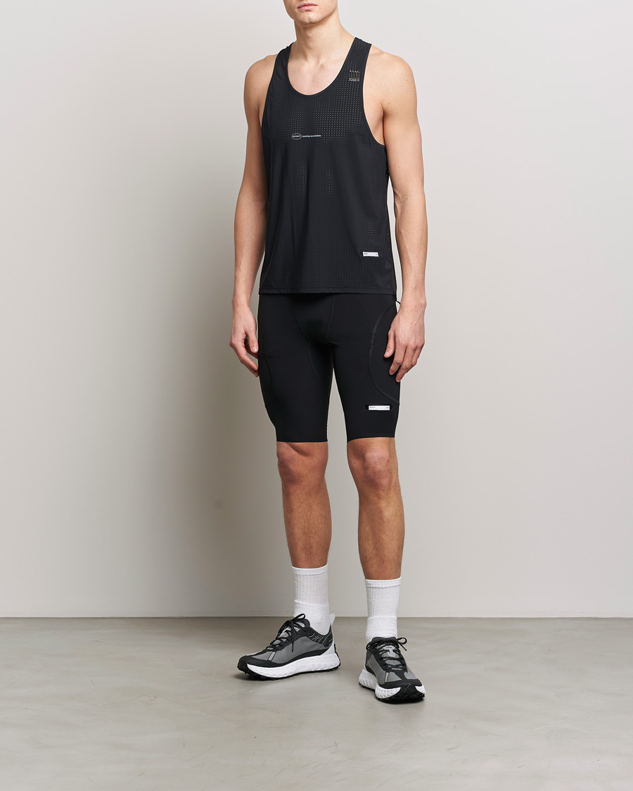 Homme | Shorts | Satisfy | Justice Cargo 9 Inch Half Tights Black