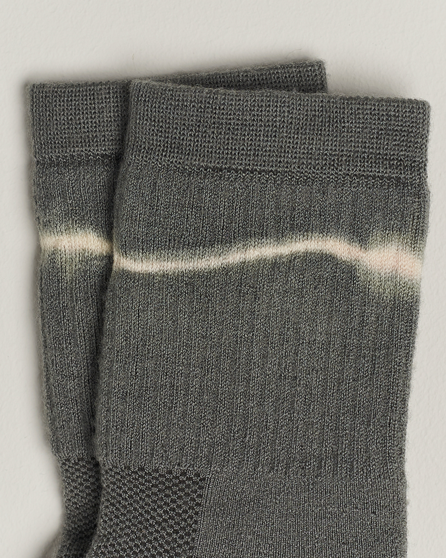 Homme | Sous-Vêtements Et Chaussettes | Satisfy | Merino Tube Socks Agave Green Tie Dye