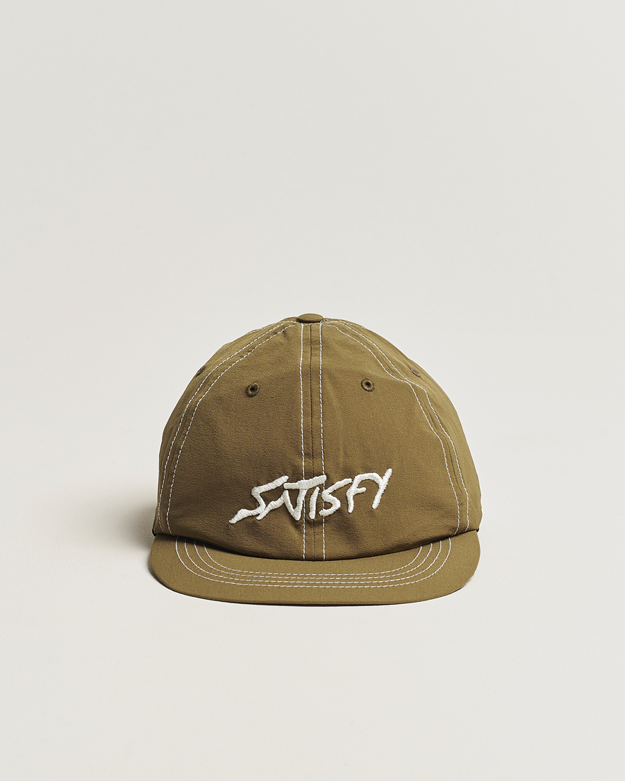 Homme | Satisfy PeaceShell Running Cap Oil Green | Satisfy | PeaceShell Running Cap Oil Green