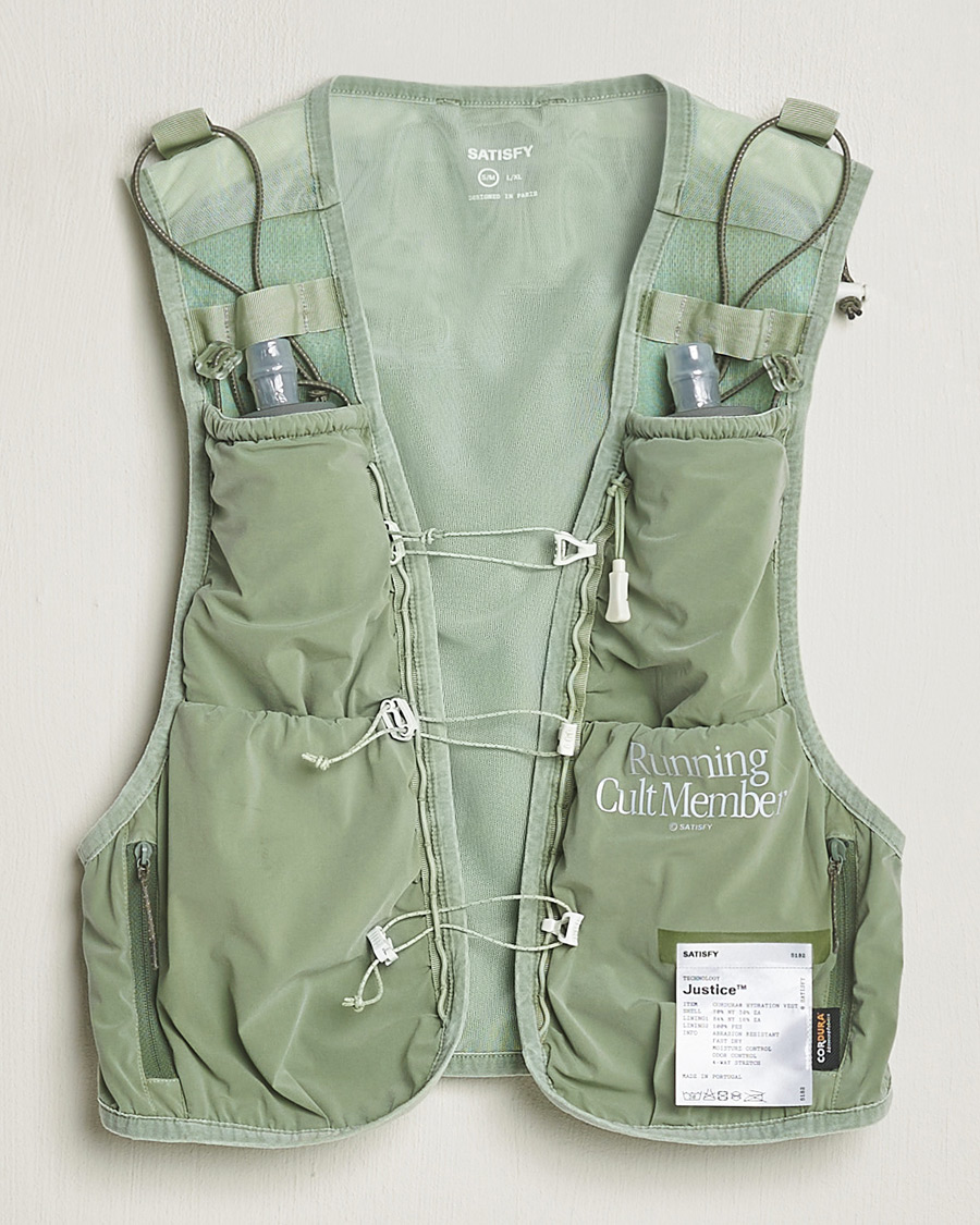 Homme | Satisfy Justice Cordura Hydration Vest Mineral Tinguaite | Satisfy | Justice Cordura Hydration Vest Mineral Tinguaite