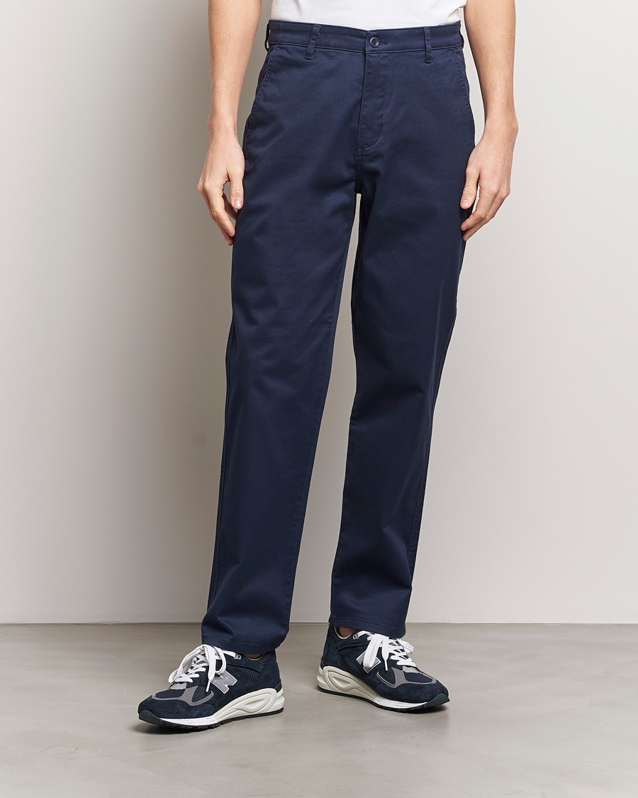 Homme | Pantalons | Dockers | Original OPP Straight Twill Stretch Chino Navy Blazer