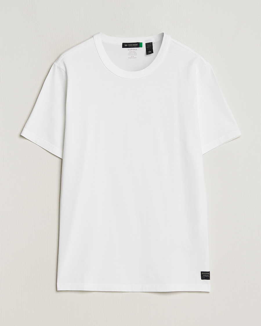 Homme | T-shirts | Dockers | Original Cotton T-Shirt White