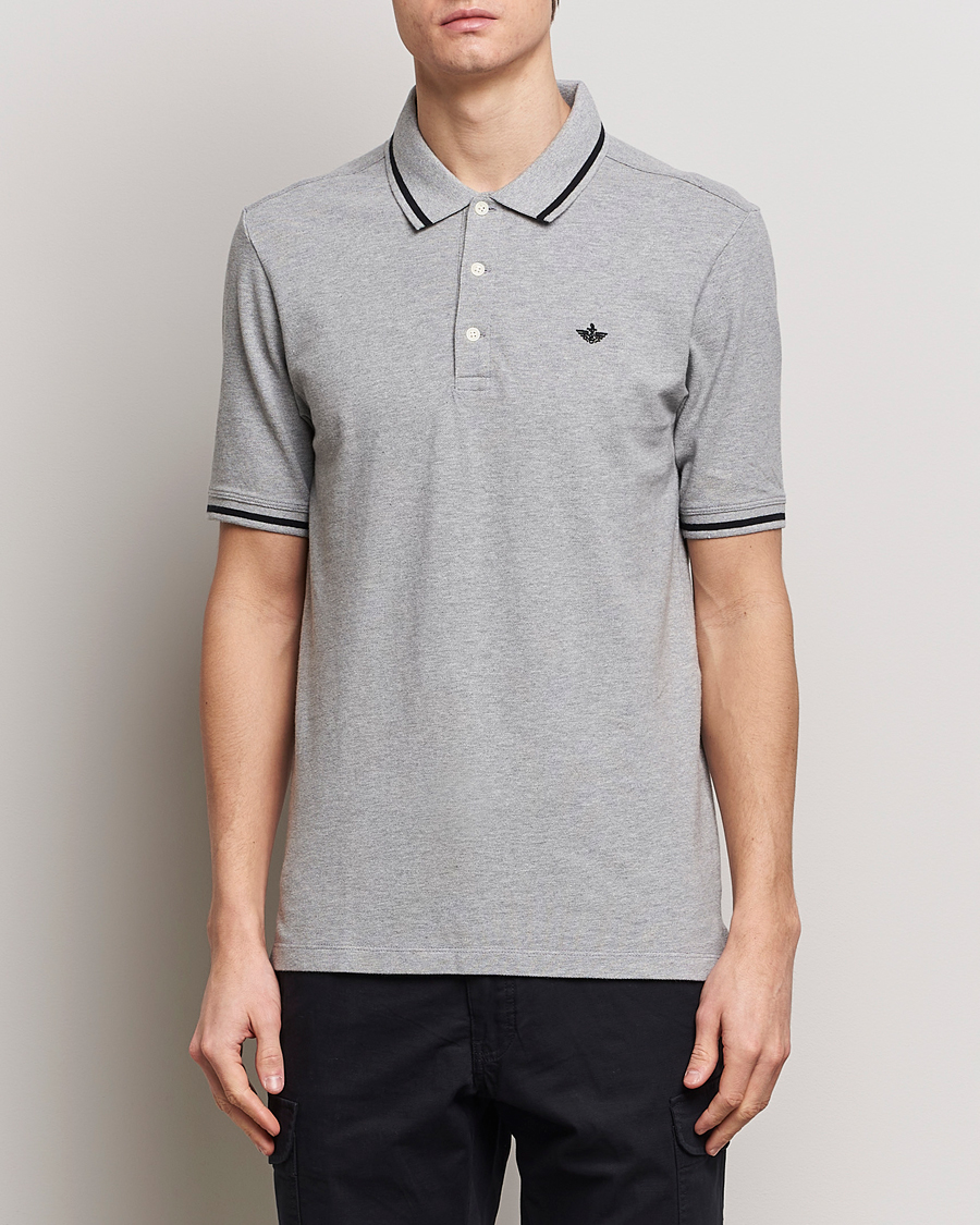 Homme | Sections | Dockers | Original Cotton Polo Mid Grey Heather