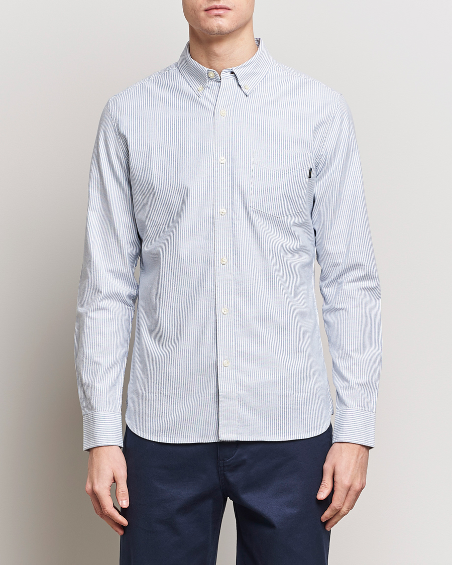 Homme |  | Dockers | Cotton Stretch Oxford Shirt Bengal Stripe