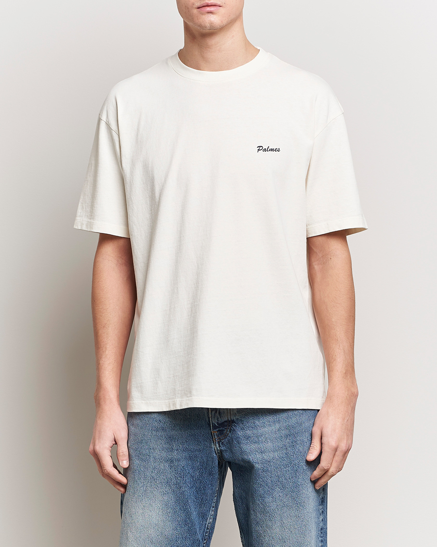 Homme | T-shirts | Palmes | Dyed T-Shirt Broken White