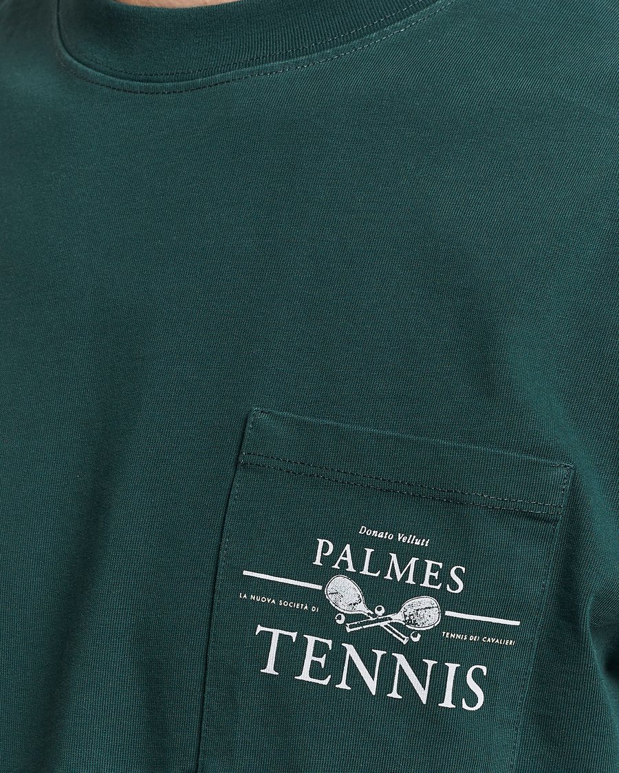 Homme | T-shirts | Palmes | Vichi Pocket T-Shirt Dark Green