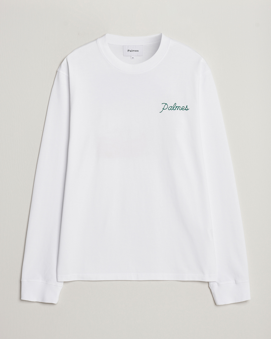 Homme | T-shirts | Palmes | Sunset Long Sleeve T-Shirt White