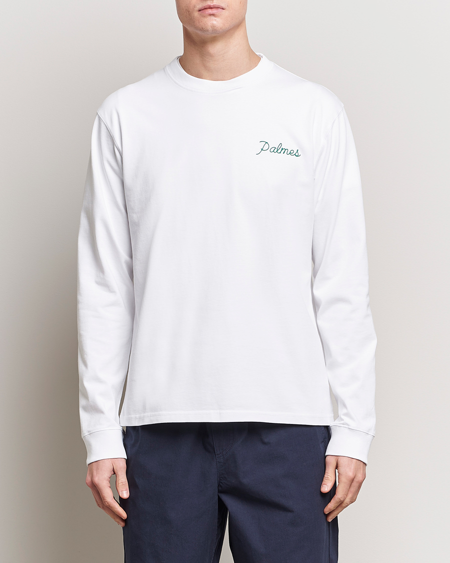 Homme | T-shirts | Palmes | Sunset Long Sleeve T-Shirt White