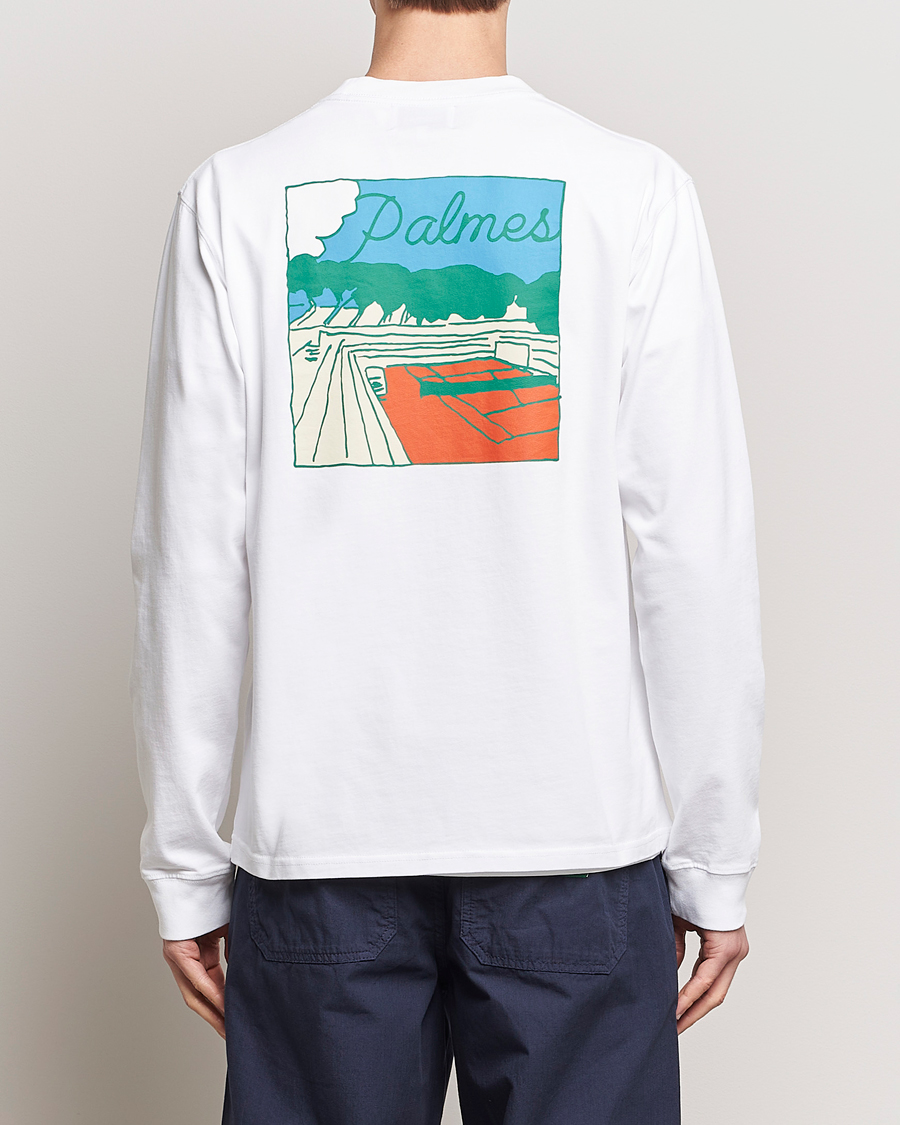 Homme | T-shirts | Palmes | Sunset Long Sleeve T-Shirt White
