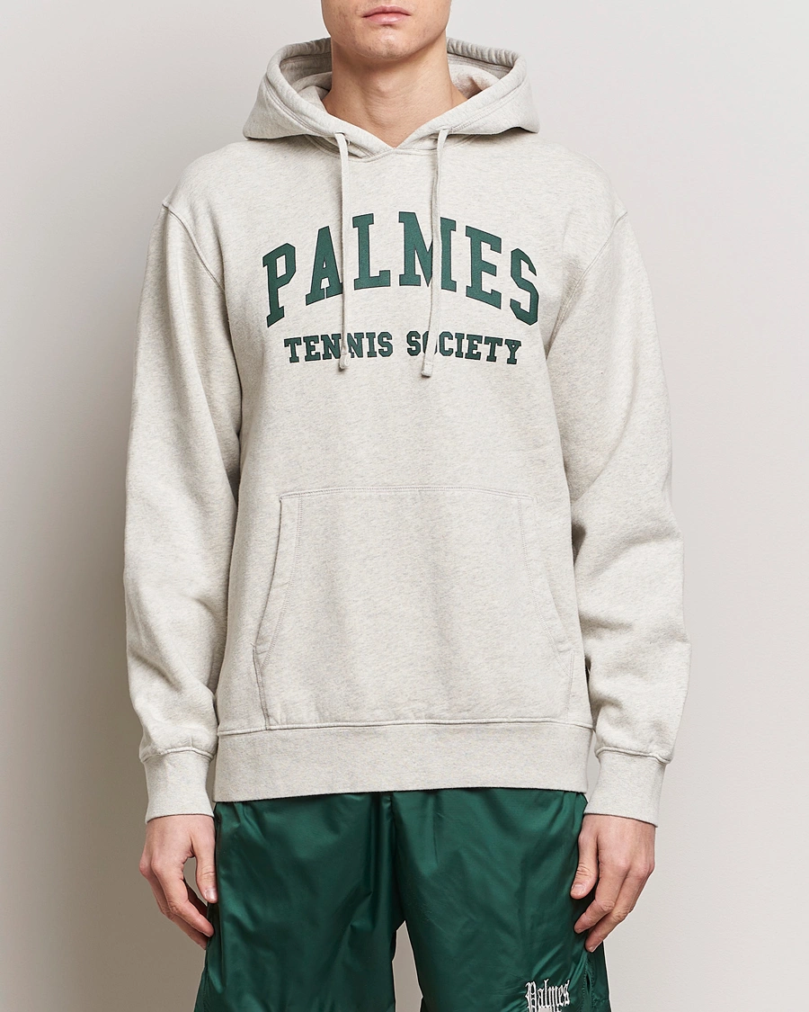 Homme | Palmes | Palmes | Mats Hooded Sweatshirt Oatmeal
