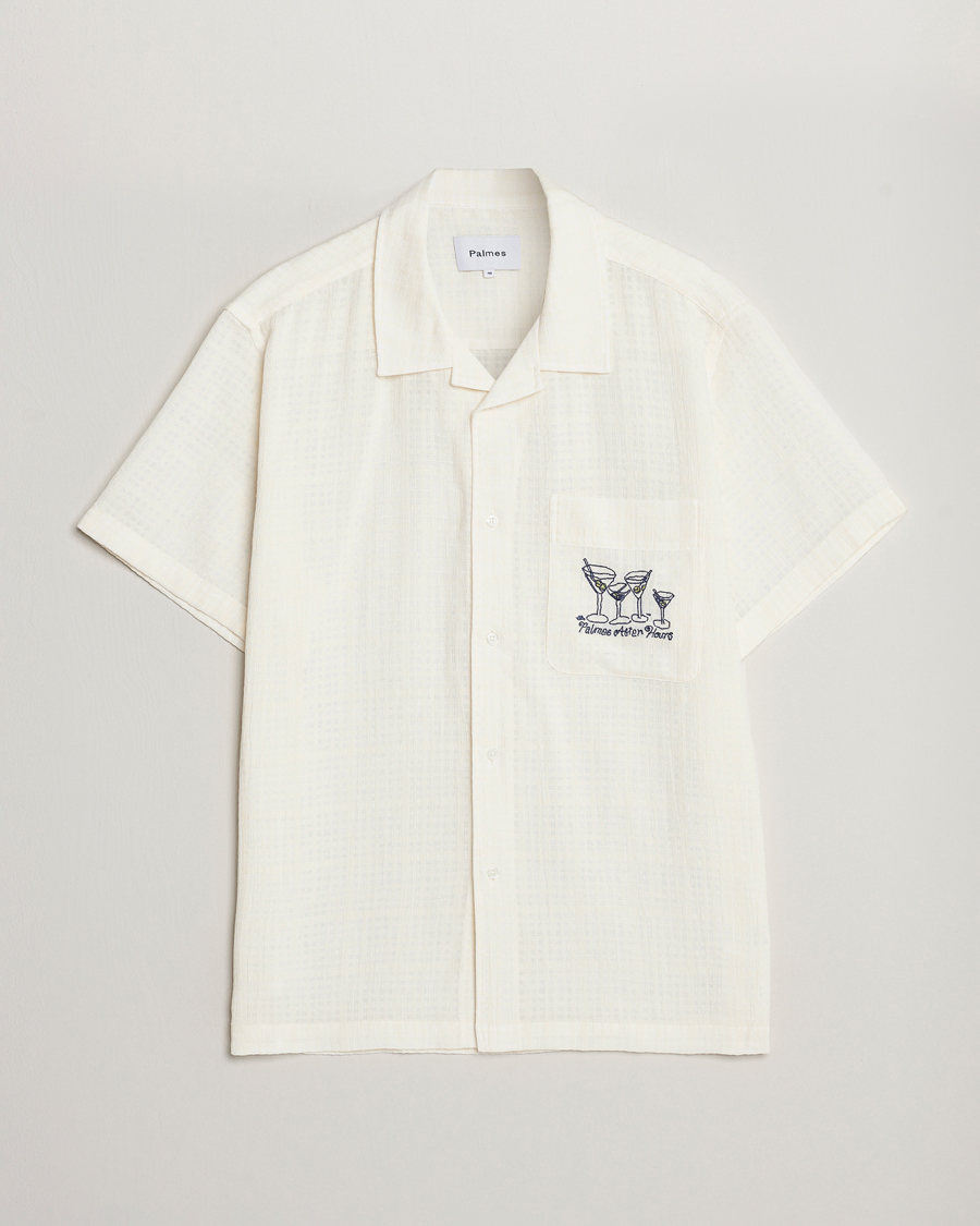 Homme | Chemises | Palmes | Martini Short Sleeve Shirt Off White