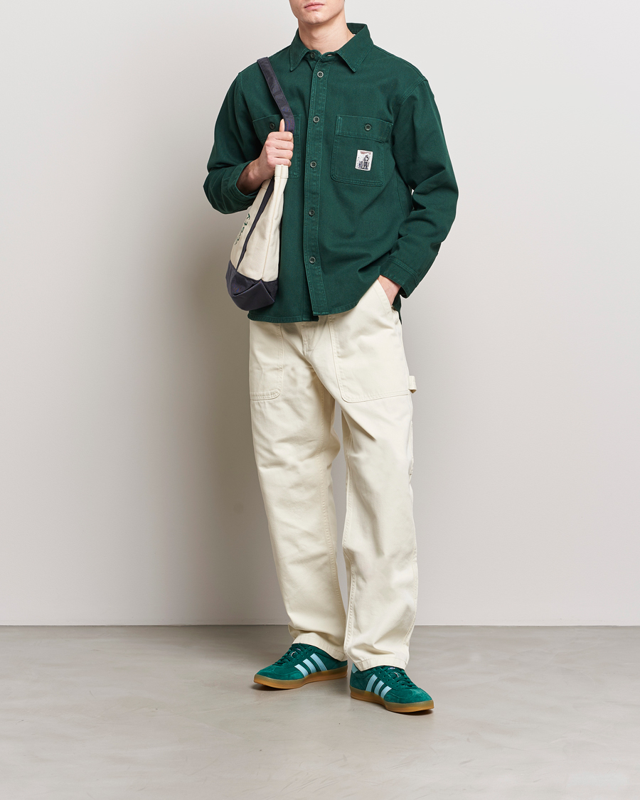 Homme | Chemises | Palmes | Roland Overshirt Bottle Green