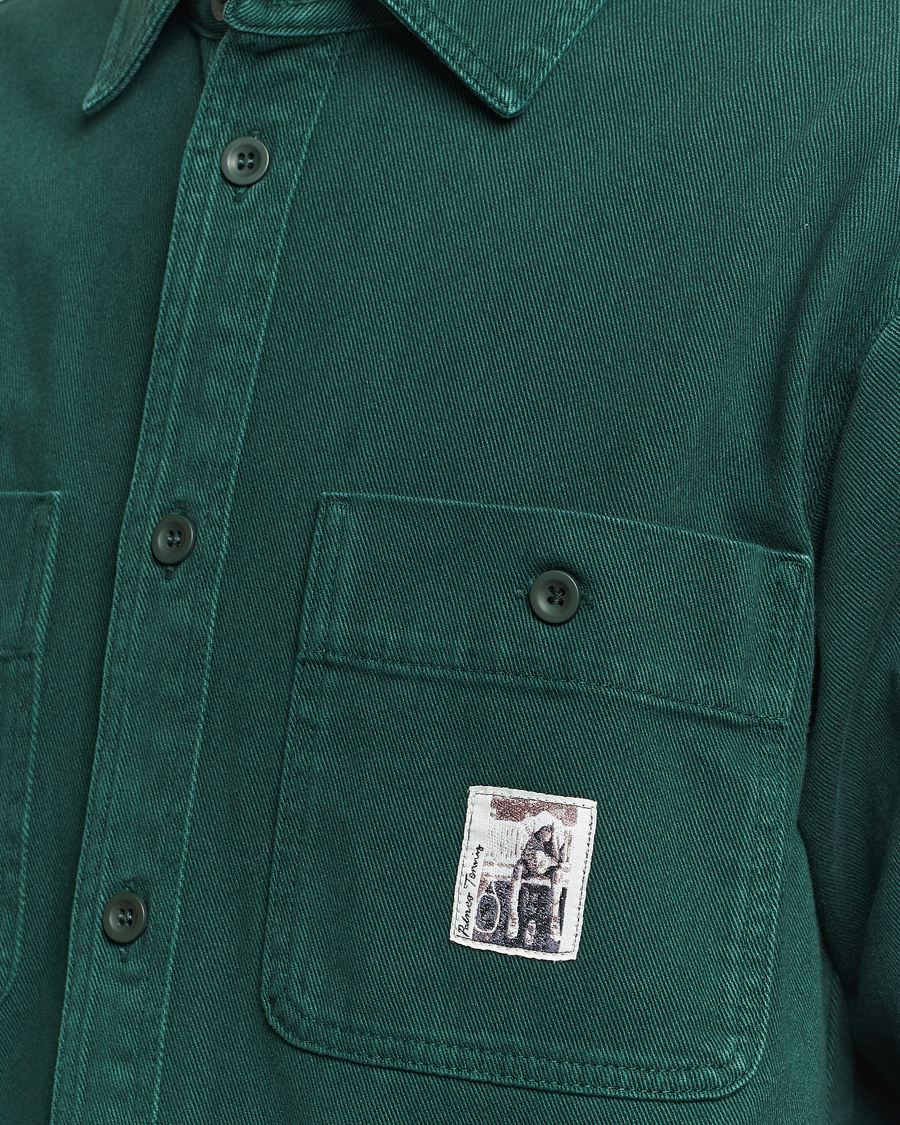 Homme | Chemises | Palmes | Roland Overshirt Bottle Green