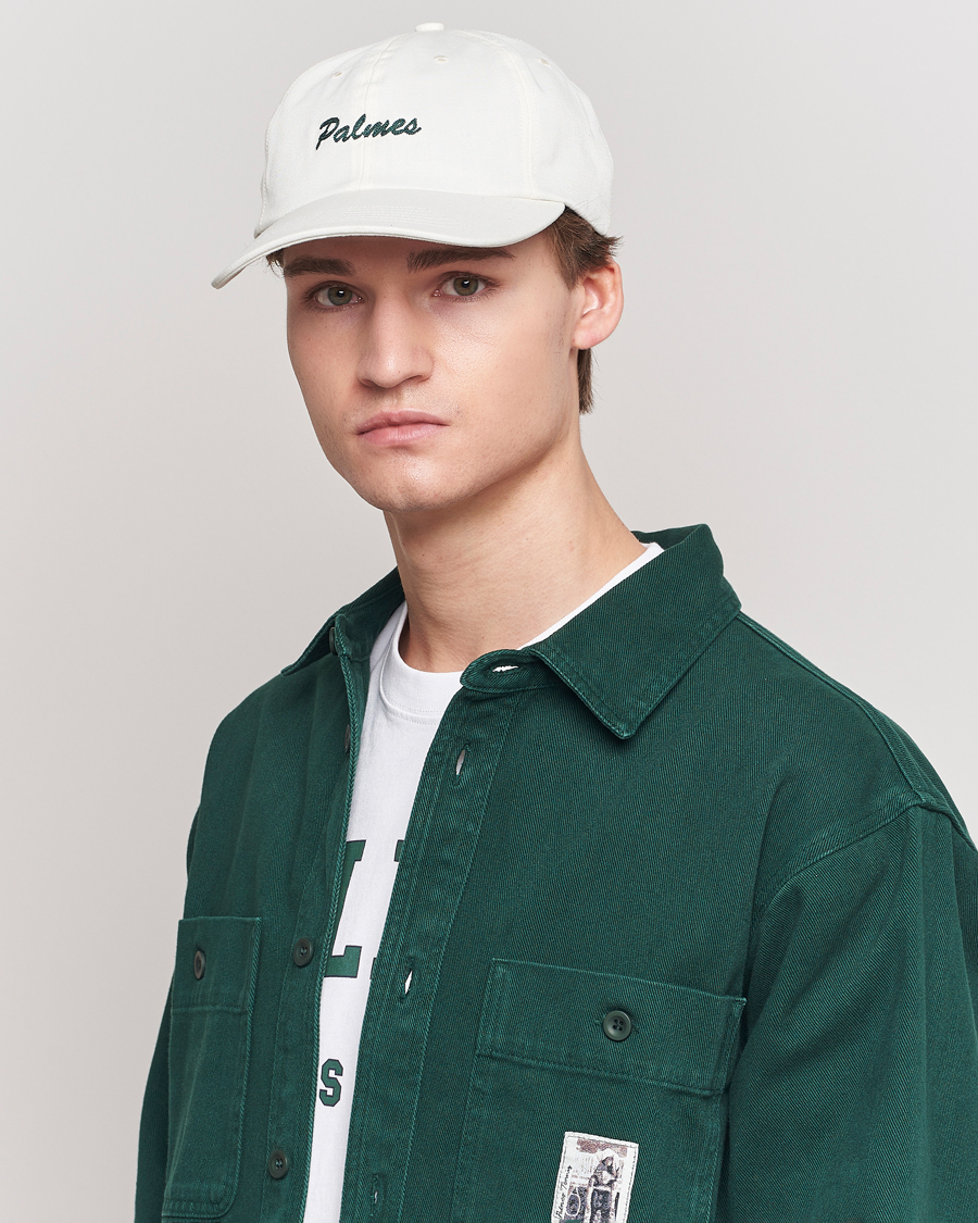 Homme | Palmes Alley 6-Panel Cap Off White | Palmes | Alley 6-Panel Cap Off White