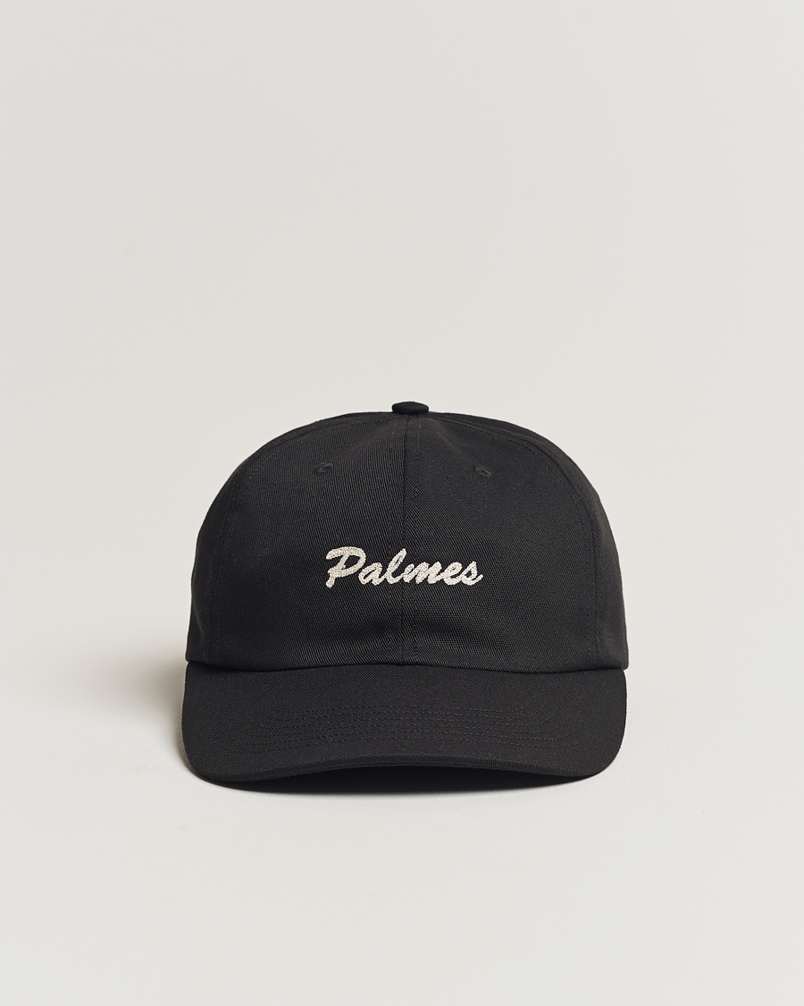 Homme | Palmes Alley 6-Panel Cap Black | Palmes | Alley 6-Panel Cap Black