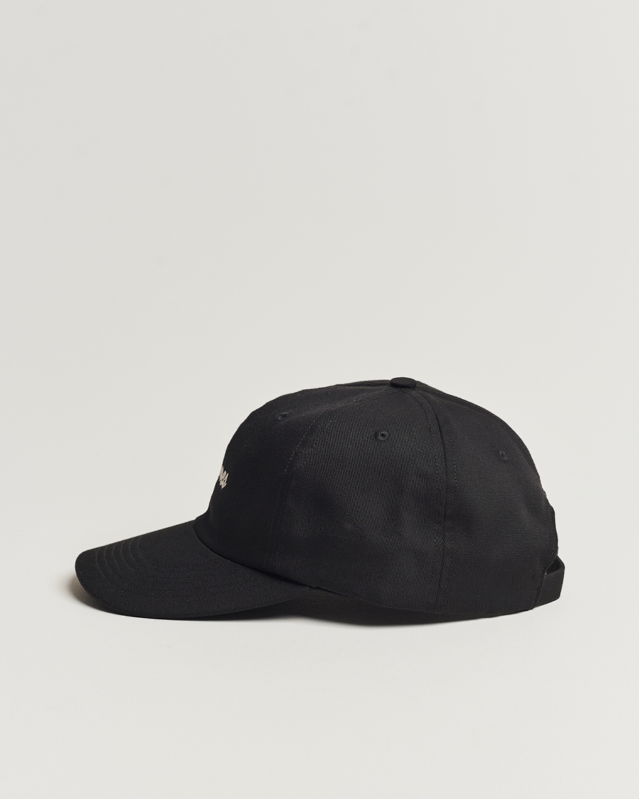 Homme | Palmes Alley 6-Panel Cap Black | Palmes | Alley 6-Panel Cap Black