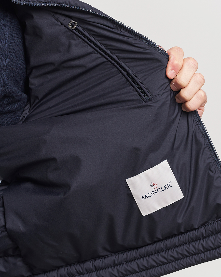 Homme | Manteaux Et Vestes | Moncler | Perial Biker Jacket Navy