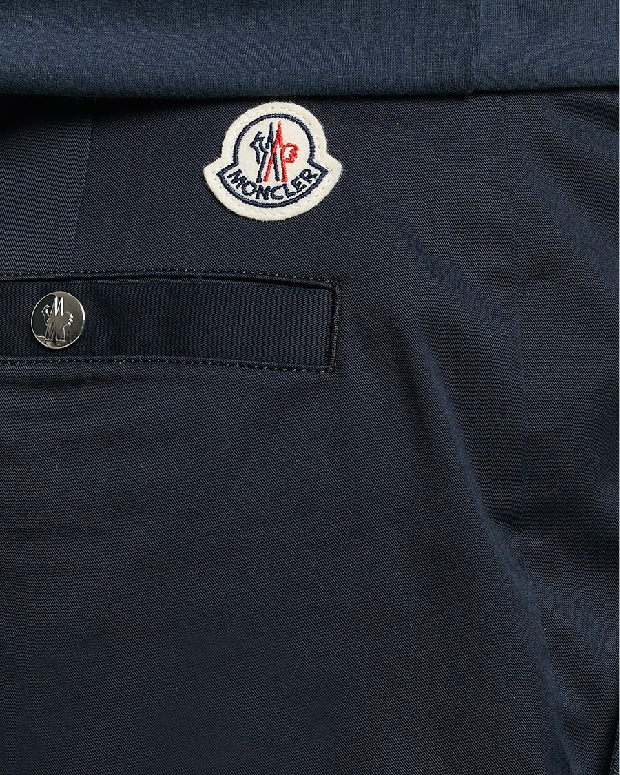 Homme | Pantalons | Moncler | Contrast Banded Trousers Navy