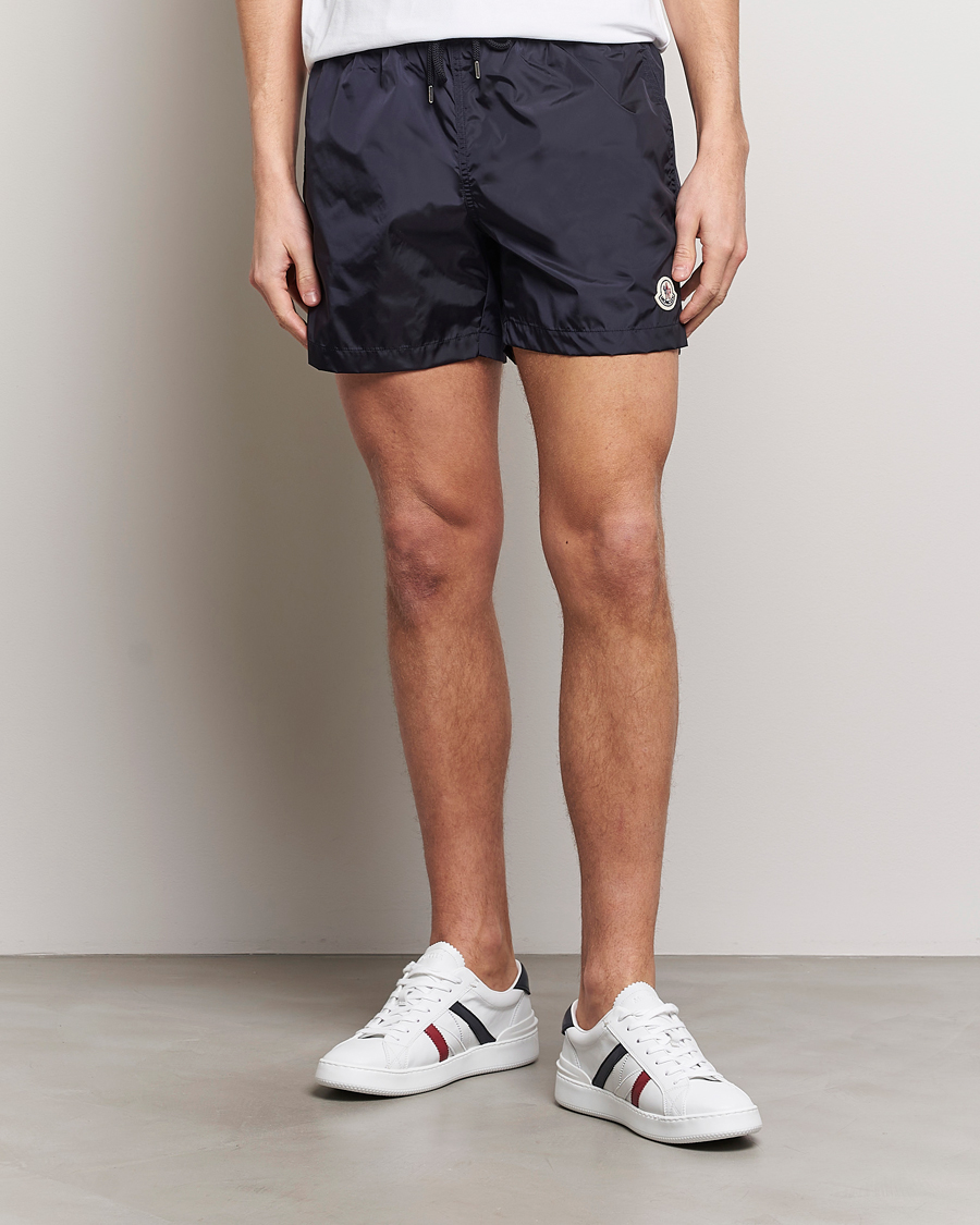 Homme | Maillots De Bain | Moncler | Nylon Swim Shorts Navy