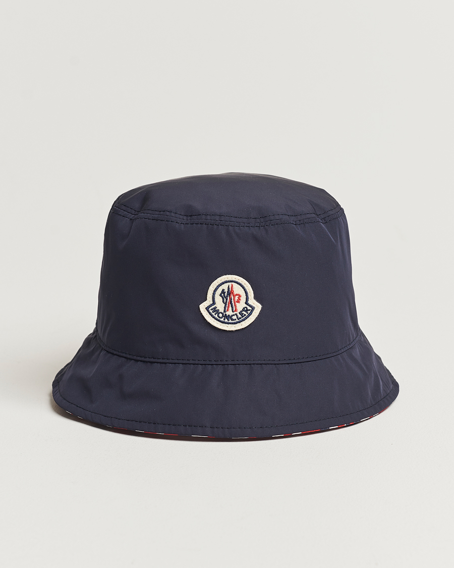 Homme | Moncler Nylon Bucket Hat Navy | Moncler | Nylon Bucket Hat Navy