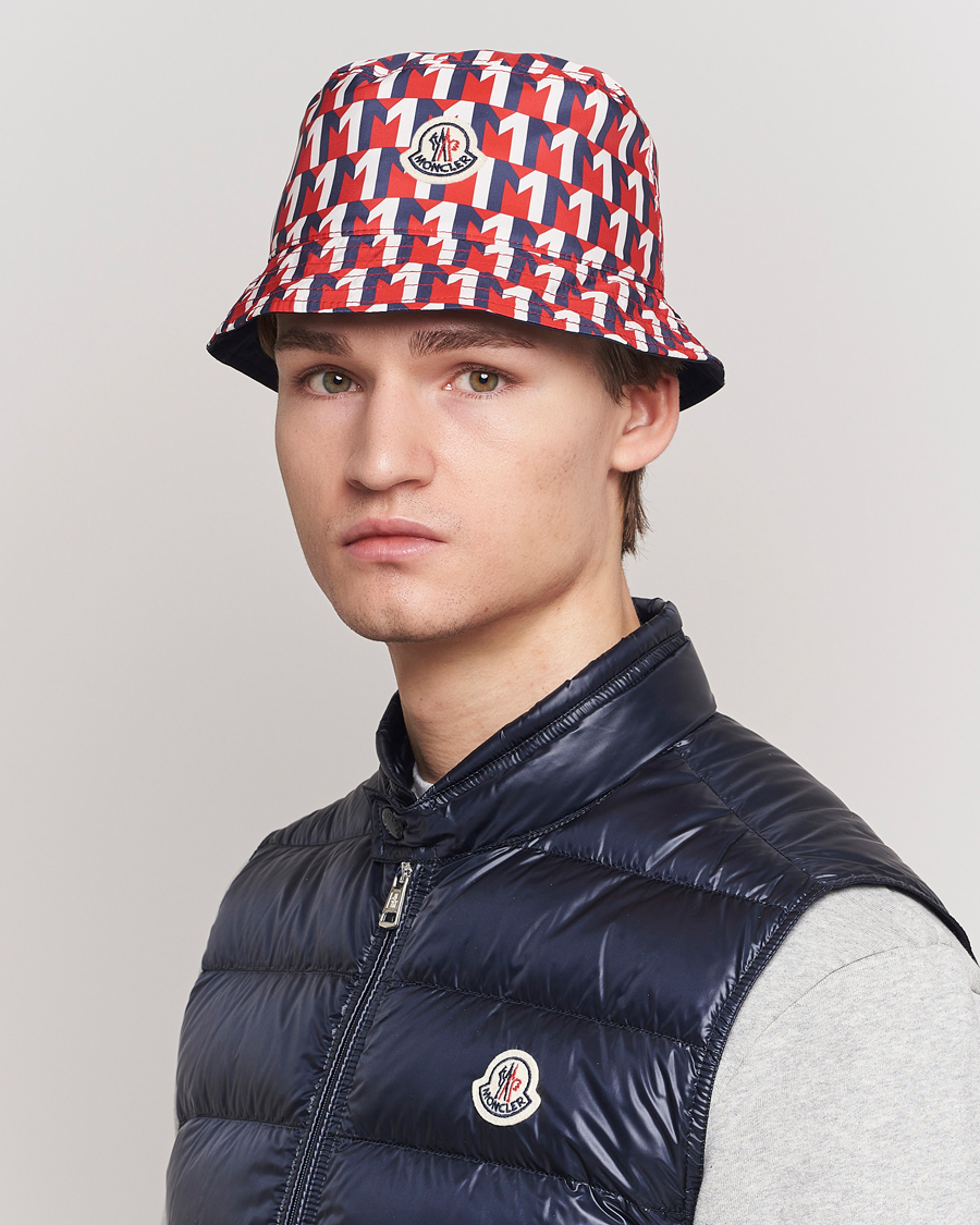 Homme | Chapeaux | Moncler | Nylon Bucket Hat Navy