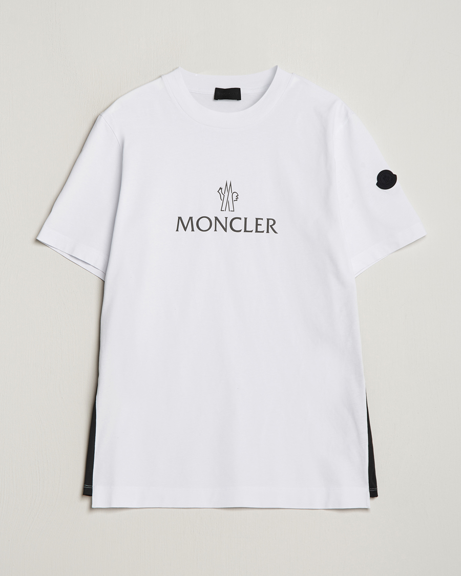Homme | T-shirts | Moncler | Reflective Logo T-Shirt White