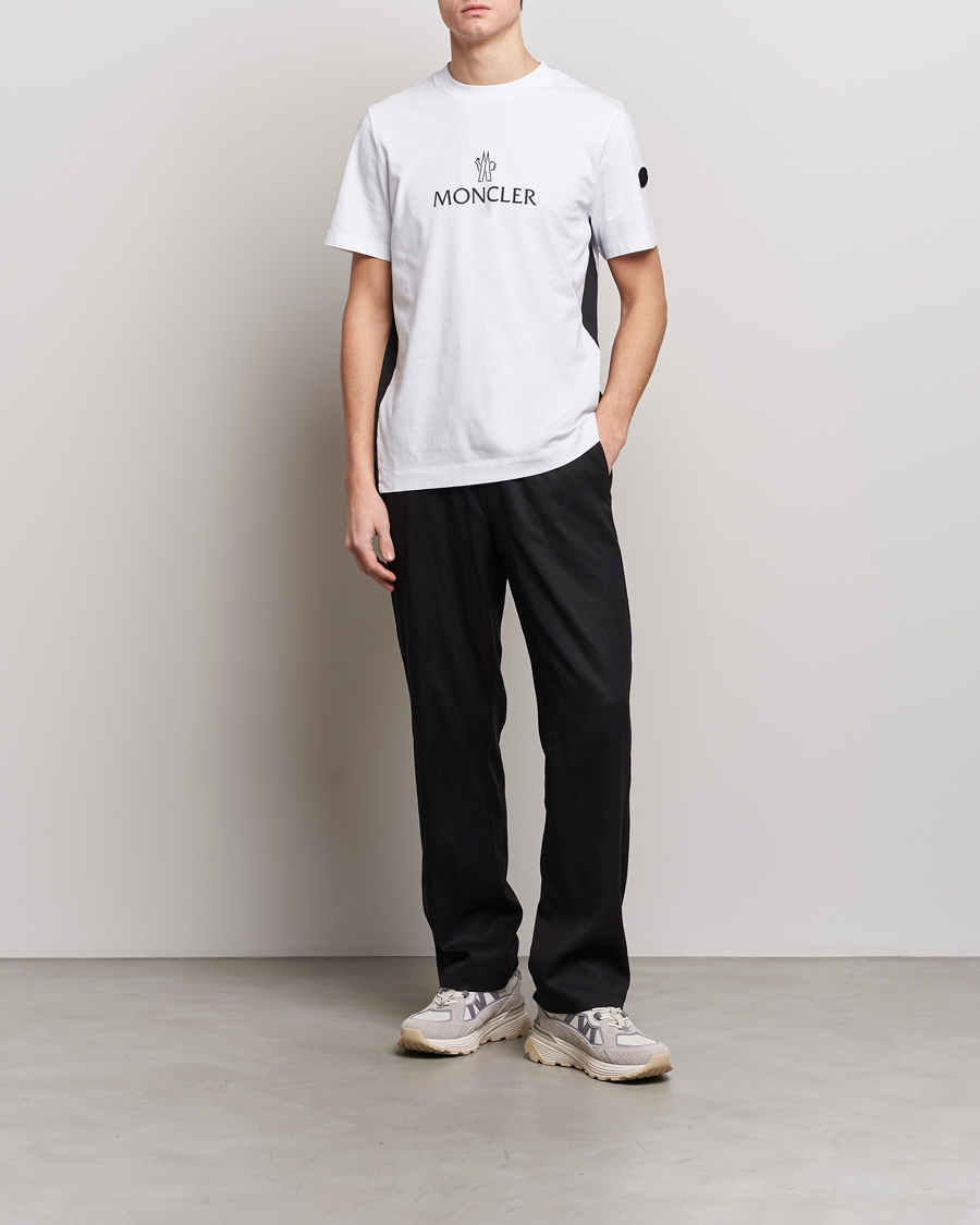 Homme | T-shirts | Moncler | Reflective Logo T-Shirt White
