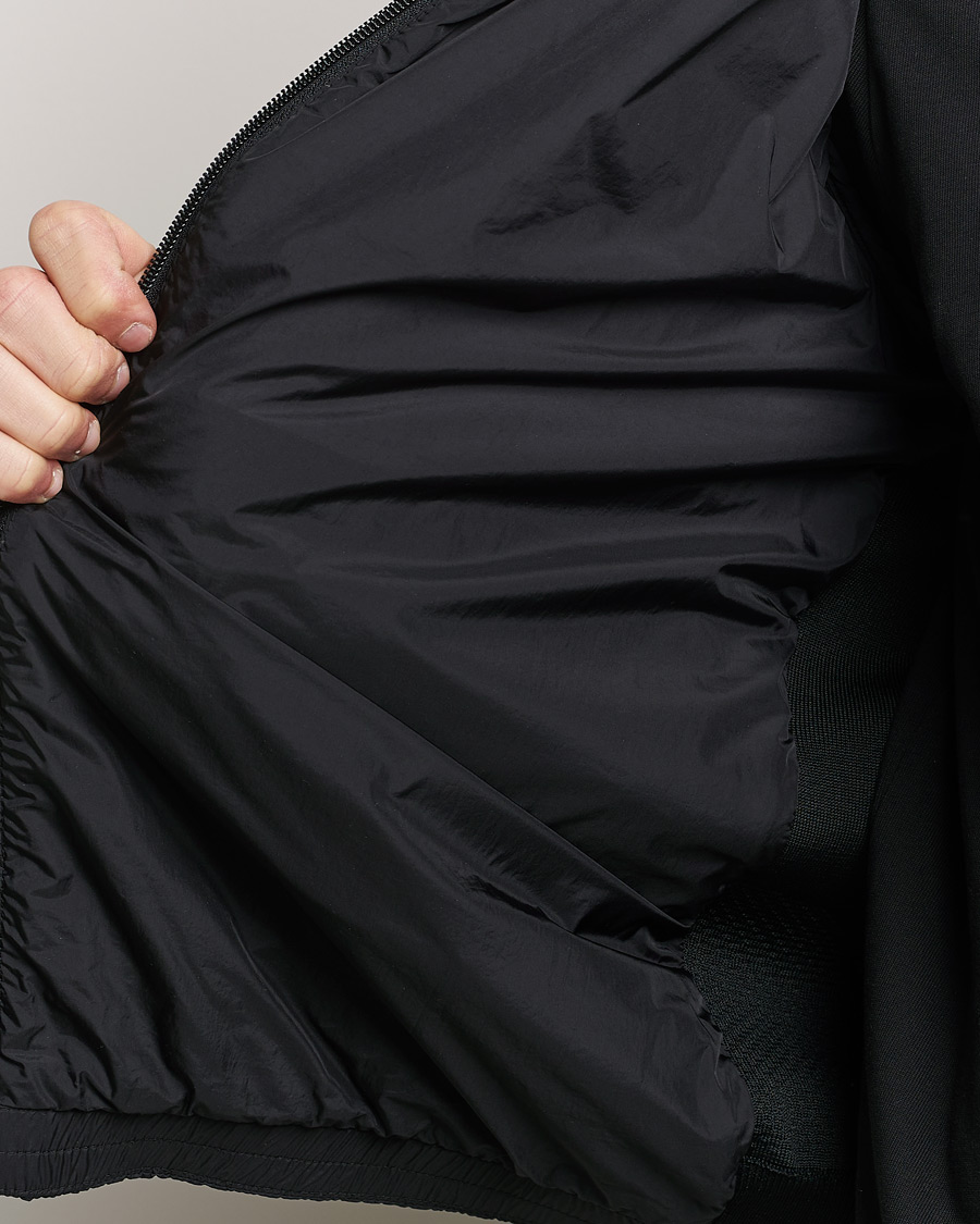 Homme | Pulls Et Tricots | Moncler | Hooded Hybrid Zip Cardigan Black