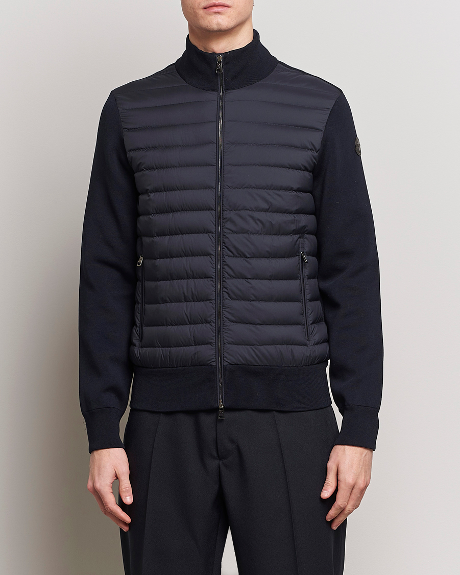 Homme | Vêtements | Moncler | Light Hybrid Zip Jacket Navy