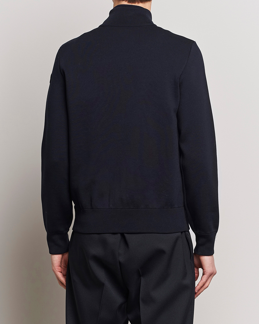 Homme | Pulls Et Tricots | Moncler | Light Hybrid Zip Jacket Navy
