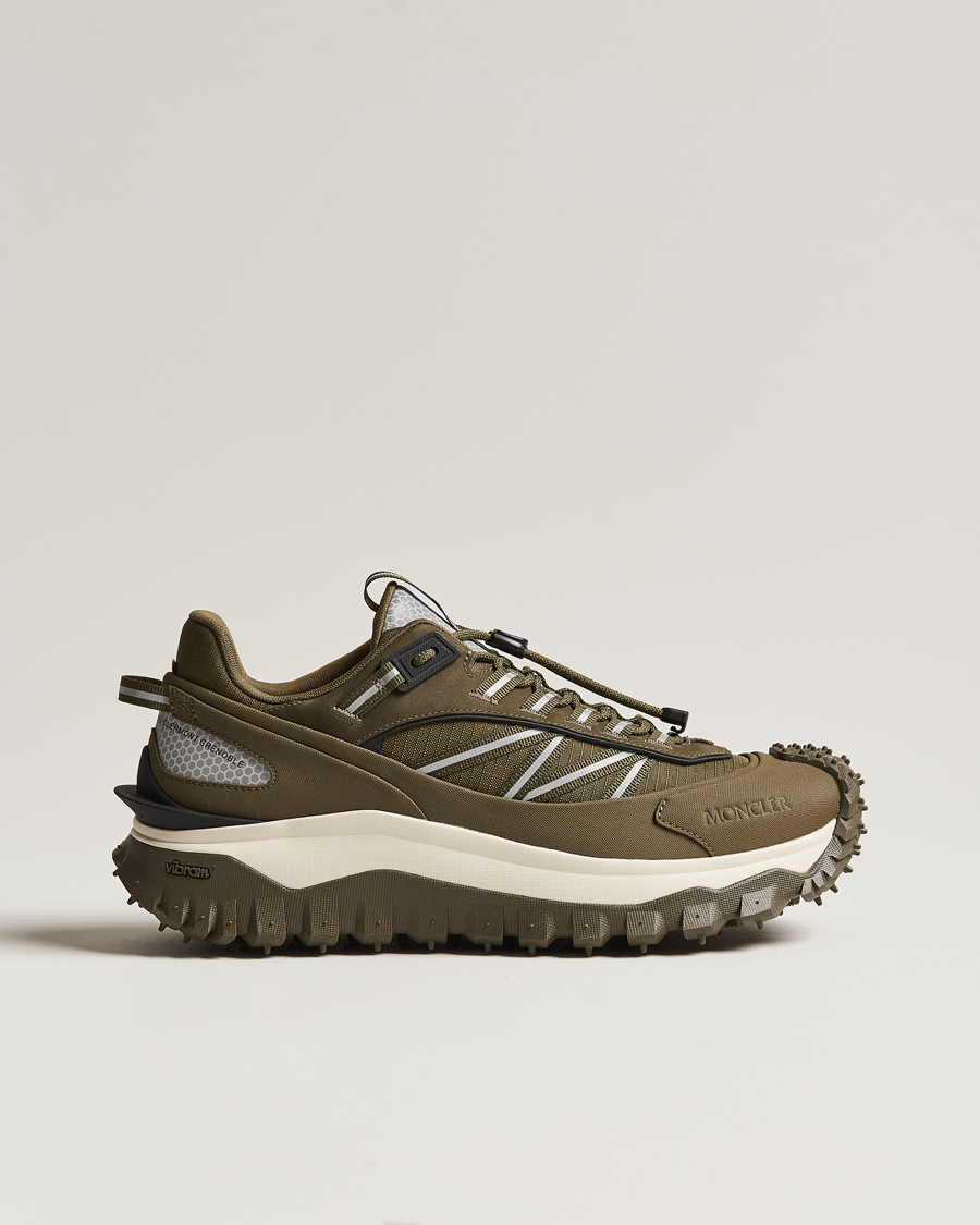 Homme | Moncler Trailgrip Low Sneakers Military Green | Moncler | Trailgrip Low Sneakers Military Green