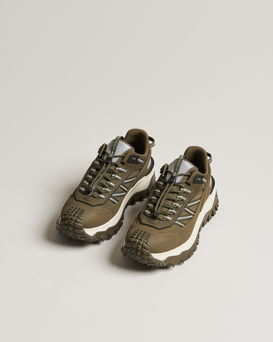 Homme | Moncler Trailgrip Low Sneakers Military Green | Moncler | Trailgrip Low Sneakers Military Green