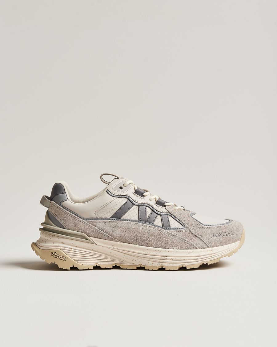 Homme | Moncler Lite Runner Sneakers Light Grey | Moncler | Lite Runner Sneakers Light Grey