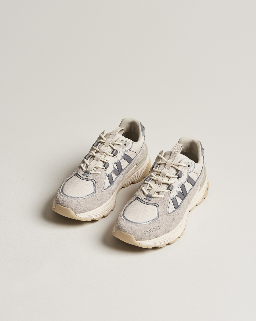 Homme | Chaussures De Running | Moncler | Lite Runner Sneakers Light Grey