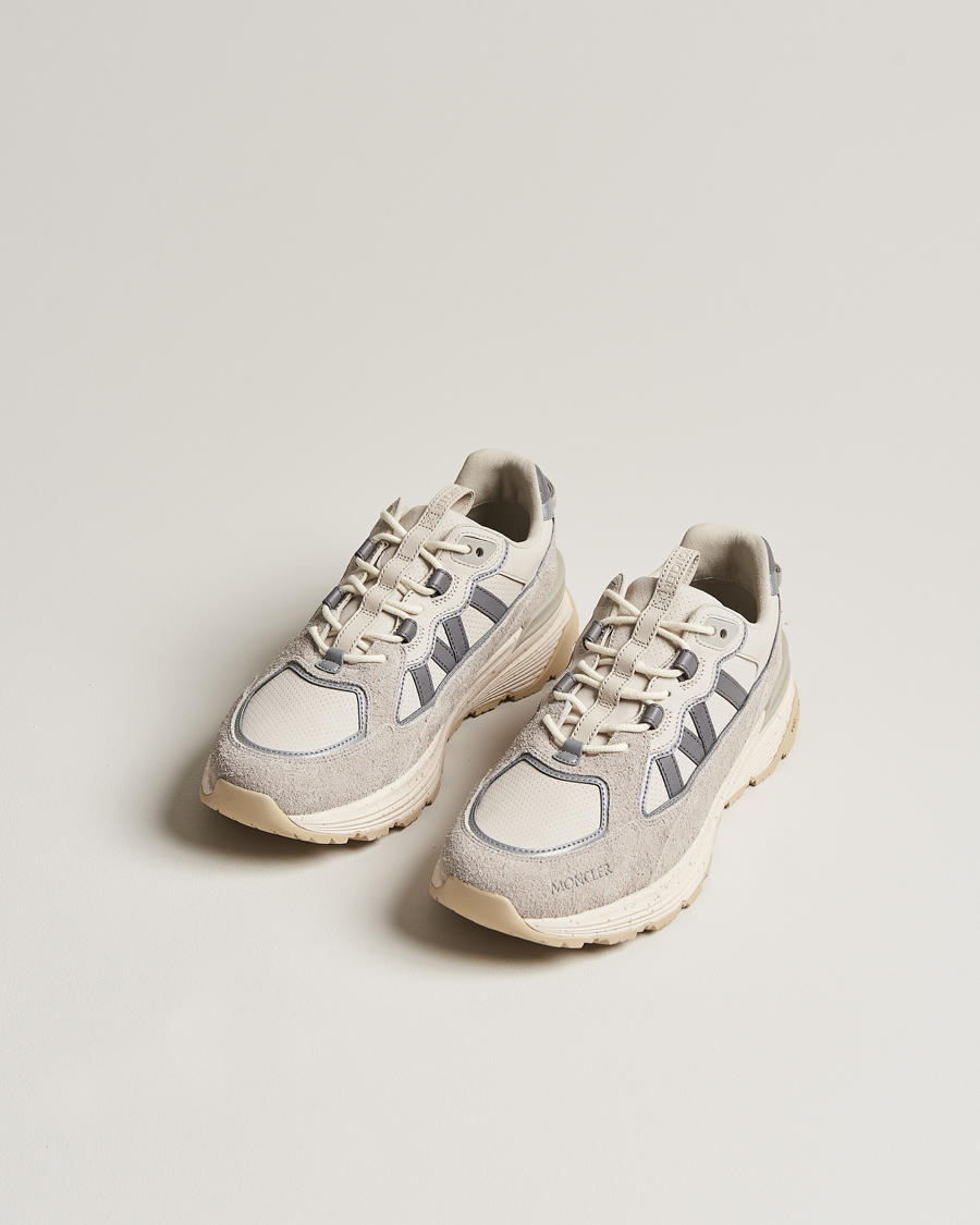 Homme | Moncler Lite Runner Sneakers Light Grey | Moncler | Lite Runner Sneakers Light Grey