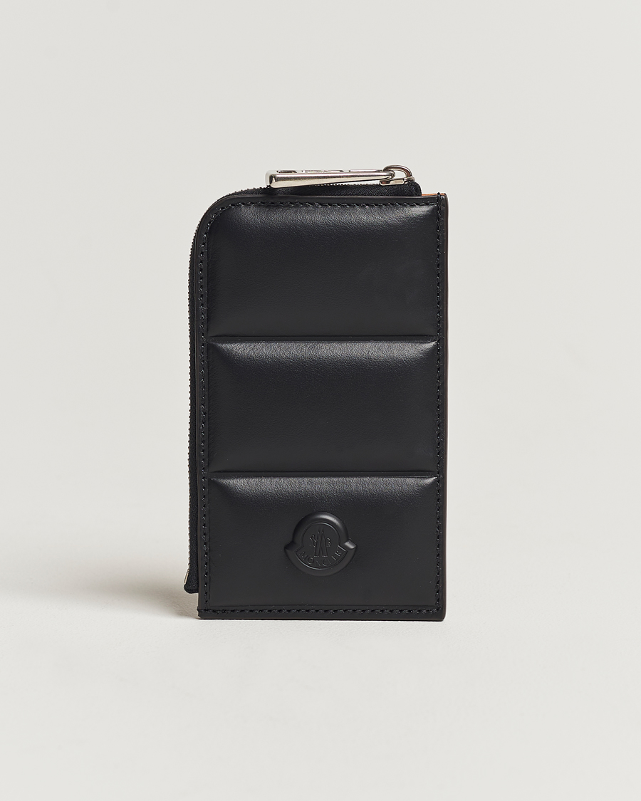 Homme | Moncler Flat Card Holder Black | Moncler | Flat Card Holder Black