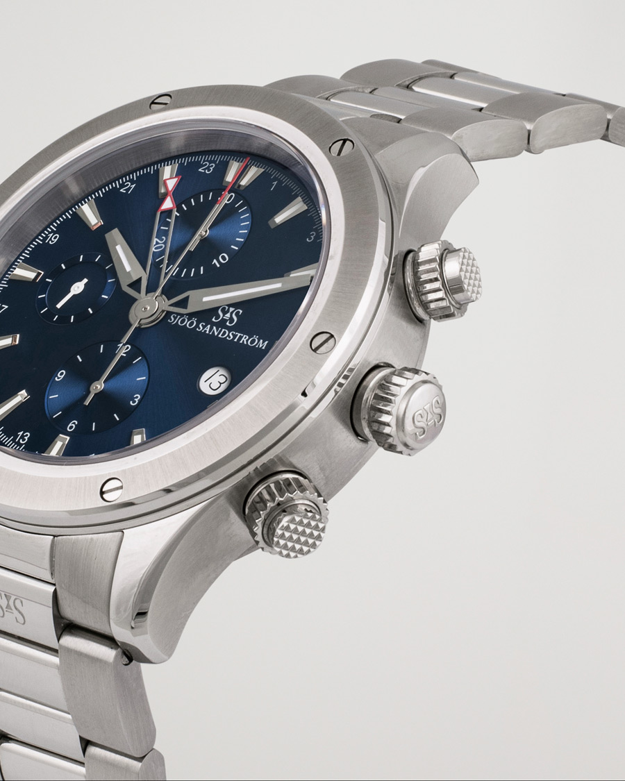 Homme | Sjöö Sandström Pre-Owned UTC Extreme 1 Blue Steel Silver | Sjöö Sandström Pre-Owned | UTC Extreme 1 Blue Steel Silver