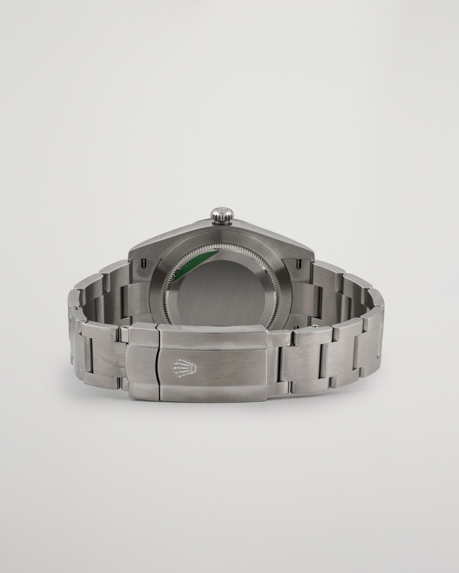 Homme | Rolex Pre-Owned Oyster Perpetual 124300 Black Silver | Rolex Pre-Owned | Oyster Perpetual 124300 Black Silver